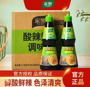 家乐酸辣鲜露468克*6瓶