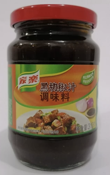 家乐黑胡椒汁调味料310克*12瓶