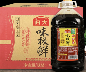 海天味极鲜4.9L*2桶