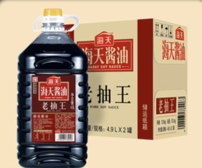 海天老抽王4.9L*2桶
