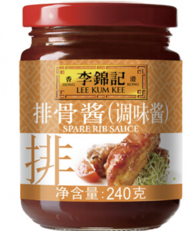 李锦记排骨酱240g*12瓶
