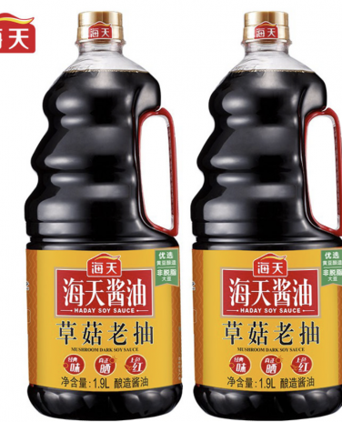 海天草菇老抽1.9L*6桶